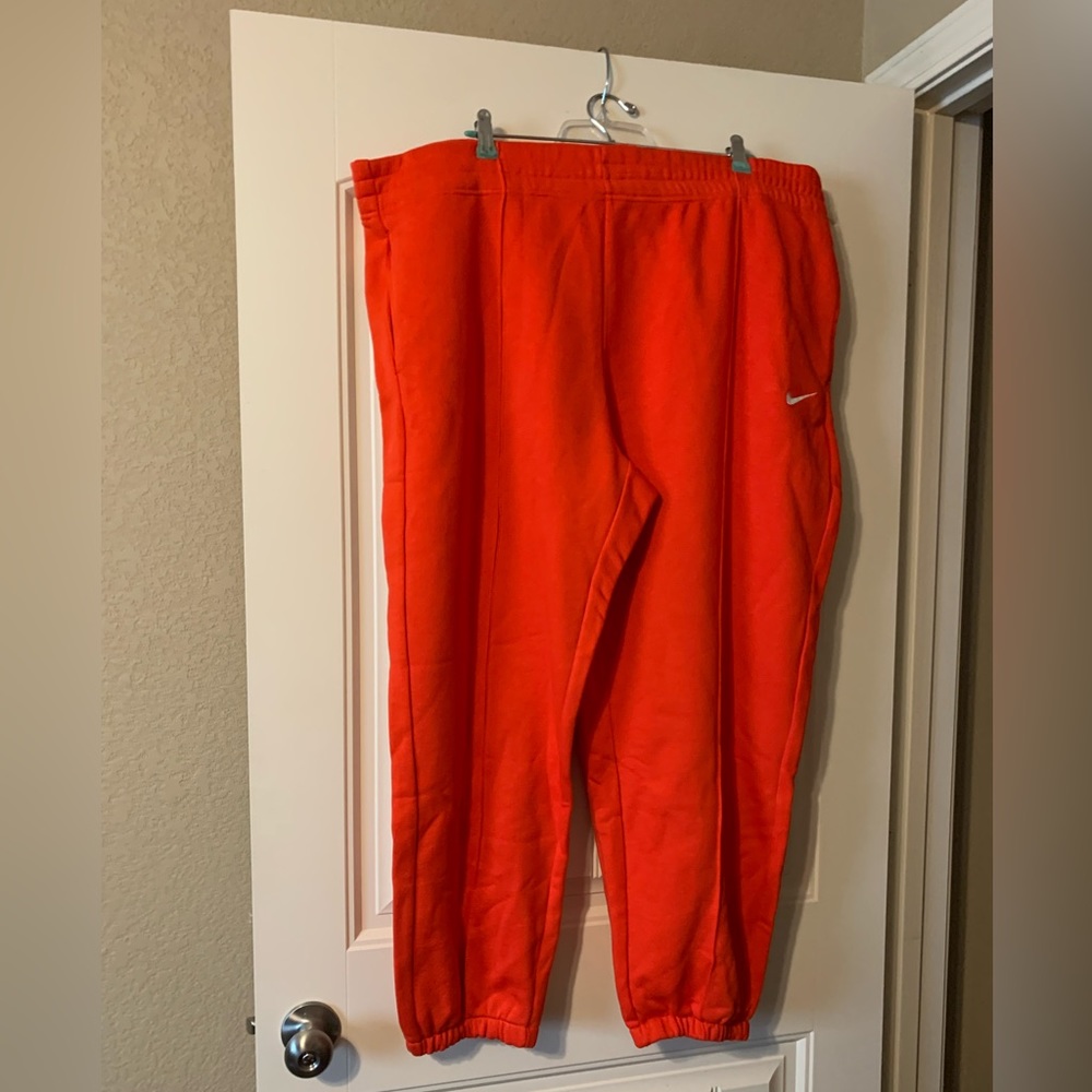 Nike Red Joggers